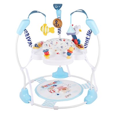 Furmubei Baby Activity Center, 3-in-1 Baby Jumper, Infant Activity Center with 360 Rotating Seat, Music, Lights, 3 Adjustable Heights, Infant Activity Jumper for 6+ Months JP2401