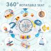Furmubei Baby Activity Center, 3-in-1 Baby Jumper, Infant Activity Center with 360 Rotating Seat, Music, Lights, 3 Adjustable Heights, Infant Activity Jumper for 6+ Months JP2401 view 4