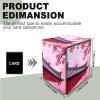ETLKJVBL for MTG Card Storage Solution, High Capacity Anime Card Sleeves for Mtg Deck Box, Temple Pink Sakura Flowers for MTG Card Box and Commander Decks, Designed Specifically for Mtg Players view 3