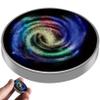 Spin Top Starry Mini Luminous Stainless Steel Stress Relief Spinning Top Polished Portable Spinning Tops for Adults Kids Birthday Gift, Style2 view 2