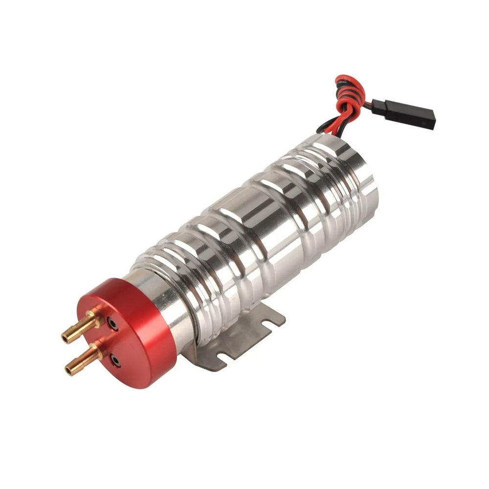 CNC Metal Machined Electronic Fuel Pump Compatible For Rc Gasoline & Nitro Airplane