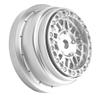 BeaxTurbo Racing Upgrade Parts Losi Super Baja Rey SBR 2.0 1/6 Aluminum Bead Lock Wheel Titanium Silver 1pcs (Silver-Silver) view 1