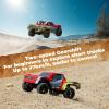 FMS FSC24 Chaser 1/24 RC Car 4X4 Off-Road High-Speed Short-Course Truck, 2 Speed Transmission, Brushless-Ready and 30-Minute Runtime2.4GHz Electric Vehicle Toys Gifts for Adults (Red) view 4