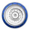 BeaxTurbo Racing Upgrade Parts Losi Super Baja Rey SBR 2.0 1/6 Aluminum Bead Lock Wheel Titanium Silver 1pcs (Silver-Blue) view 4
