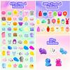 200Pcs Mochi Squishy Toys, Kawaii Squishies, Mini Fidget Toys Bulk for Kids, Party Favors Class Prizes Valentines Day Easter Egg Fillers,Christmas Goodies Bag Stuffers for Boys Girls (200) view 3