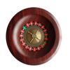 Casino Roulette Wheel Set for Adults - 12 Inch Solid Wood Table for Home Game Night Party, Spinning Roulette Wheels view 1