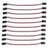 Toyvian 10pcs Pin Female to Female Extension Lead Wire Cable Set Rc Model Aircraft Cable Pin view 1