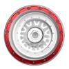BeaxTurbo Racing Upgrade Parts Losi Super Baja Rey SBR 2.0 1/6 Aluminum Bead Lock Wheel Titanium Silver 1pcs (Silver-red) view 4