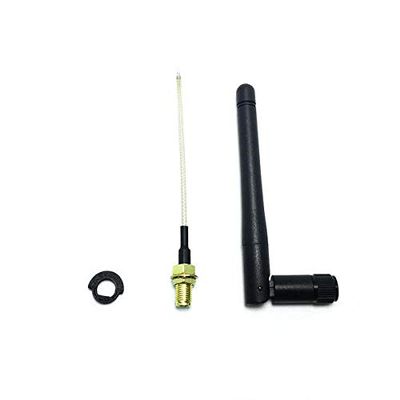 Ancalos ForFRSKY 84mm RG178 RP-SMA Antenna Connector 2DB 5DB Antenna ForFRSKY Taranis QX7/QX7S X9D Plus Transmitter - (Color: 2DB Combination)