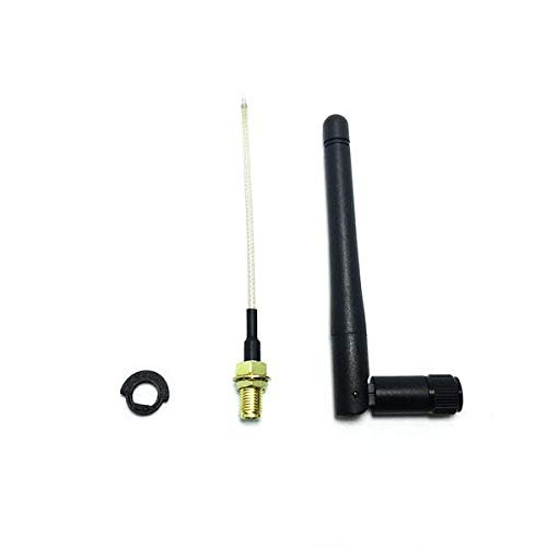 Ancalos ForFRSKY 84mm RG178 RP-SMA Antenna Connector 2DB 5DB Antenna ForFRSKY Taranis QX7/QX7S X9D Plus Transmitter - (Color: 2DB Combination)