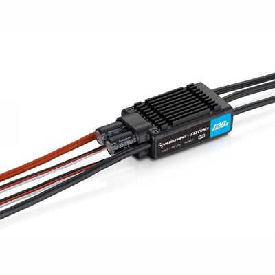 Ancalos Hbywing FlyFun V5 60A/80A/120A/130A/160A 3-6S 6-14S Brushless ESC With DEO Function ForRC FPV Drone Aircraft Quadcopter Toys - (Color: FlyFun 120A V5)