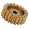 SERVO Gear Brass Gear Transfer Torsion Main Function Drive MOD 0.8 Industrial Supplies Material view 2