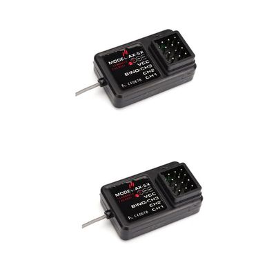 Ancalos Austar Ax5 3ch 2.4g Transmitter Receiver | Austar Ax5s Tg3 Rc Transmitter - Ax5s 2.4g - - (Color: Only 2PCS RX)