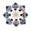 10x Ceramic Porcelain Knob and Handles Pumpkin Shaped Children Room Hardware Drawer Cabinet Knobs for Kids/Children - (Color: Model B) view 2