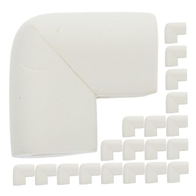 PartyKindom 20 Pack Furniture Corner Guards Easy-apply Adhesive Bumpers for Moving Soft Corner Protectors for Tables Chairs Cabinets