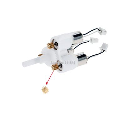 Ancalos WTY F949-006 Engine Main Gear Motor Set Spare Parts ForWTY F949 F949S 3Ch Fixed Wing RC Airplane - (Color: 5pcs)