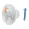 1pc Kids Room Ceramic Cute Handle Cabinet Wardrobe Kitchen Garden Door Cupboard Drawer Pulls Knob Furniture Hardware - (Color: A) view 1