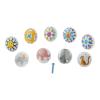 1pc Kids Room Ceramic Cute Handle Cabinet Wardrobe Kitchen Garden Door Cupboard Drawer Pulls Knob Furniture Hardware - (Color: A) view 2