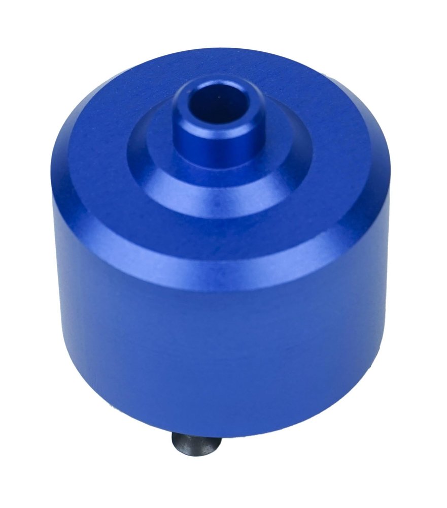 BeaxTurbo Racing Upgrade Parts CNC Aluminum #7075 diff housing Gear Boxes for Losi Super Baja Rey/SBR 2.0 1:6 1pcs (Blue)