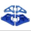 BeaxTurbo Racing Upgrade Parts CNC Aluminum 7075# Front Upper&Lower Arms for LOSI Super Baja Rey SBR 2.0 1/6 (Blue) view 3