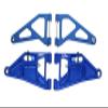 BeaxTurbo Racing Upgrade Parts CNC Aluminum 7075# Front Upper&Lower Arms for LOSI Super Baja Rey SBR 2.0 1/6 (Blue) view 4