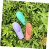 HYTROVE 12pcs Small Plastic Soil Scoops for Bonsai and Succulent Gardening Transplanting Filling Bird Feeders and More Random Colors view 3