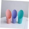 HYTROVE 12pcs Small Plastic Soil Scoops for Bonsai and Succulent Gardening Transplanting Filling Bird Feeders and More Random Colors view 4