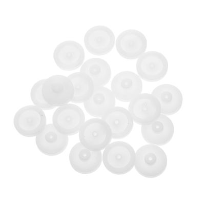 CIYODO 20pcs DIY Plastic Pulley Wheel Replaceable Bearing for Gear Lifting Projects