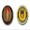 13th Airborne Division Golden Unicorns WWII Service Challenge Coin view 1