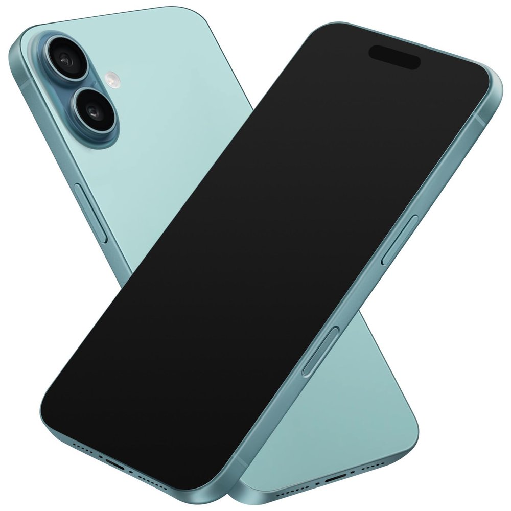 Fake Phone Dummy PropPhone, BlackScreen Decoy PhonePear PhoneNon-Working Phone16 16Pro Max for Kid Play, DisplayPhone Look Like Real Phonepro max16 (16,Teal,Black Screen)