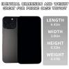 Fake Phone Dummy Prop Phone, Black Screen Decoy PhonePear PhoneNon-Working Phone16 Pro for Kid Play, Display PhoneLook Like Real Phonepro max16 (16ProMax,Black Titanium,Black Screen) view 2