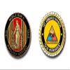 1st Armored Division Old Ironsides WWII Service Challenge Coin view 1