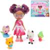Gabby's Dollhouse: The Movie, Gabby's Garden Friends Pack with 6-Inch Gabby Doll, 4 Toy Figures & Accessories, Kids Toys for Girls & Boys Ages 3 and Up view 1