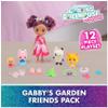 Gabby's Dollhouse: The Movie, Gabby's Garden Friends Pack with 6-Inch Gabby Doll, 4 Toy Figures & Accessories, Kids Toys for Girls & Boys Ages 3 and Up view 2
