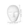 ANDRESLAD 5pcs Blank White Masks for Boy Girl Paintable Carnival Masquerade Crafts Safe Material Creative Fun for Parties Group Activities and Unique view 2