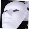 ANDRESLAD 5pcs Blank White Masks for Boy Girl Paintable Carnival Masquerade Crafts Safe Material Creative Fun for Parties Group Activities and Unique view 4