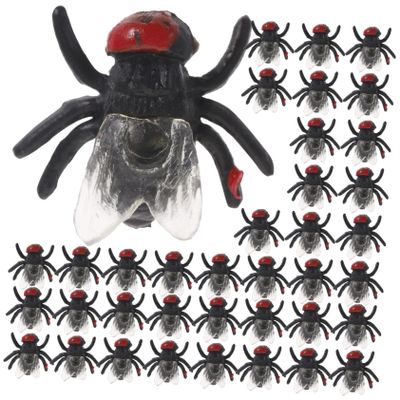 50pcs April Fools Day Tricky Props Filler Halloween Decorations Realistic Fake Roaches Prank Toilet Simulated Artificial Inflatable