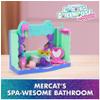 Gabby's Dollhouse: The Movie, MerCat's Spa-wesome Bathroom, Toy Figure, Dollhouse Accessories & Surprise Toy, Kids Toys for Girls & Boys Ages 3 and Up view 2