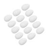 Alasum 60pcs Painted Eggs Egg Artificial Eggs to Decorate Imitation Eggs Polystyrene Eggs Fake Eggs Paintable Eggs to Paint Egg Cartons Eggs for Chickens Fake Eggs White view 1