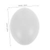 Alasum 60pcs Painted Eggs Egg Artificial Eggs to Decorate Imitation Eggs Polystyrene Eggs Fake Eggs Paintable Eggs to Paint Egg Cartons Eggs for Chickens Fake Eggs White view 2