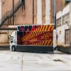 1/64 Tarmac Works Fuso Truck with Transporter White with Graphics EVA Racing Truck64 Series Limited Edition Diecast Model - T64T-TL001-EVA view 4
