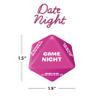 Aquarius Date Night Dice 8 Sided Dice Game view 4