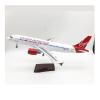 Scale Aircraft 47CM for A320 Virgin America Model Metal 320 Aircraft Model Diecast Plane Model Simulated Scale Aircraft Suitable for Display(No Light) view 2