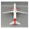 Scale Aircraft 47CM for A320 Virgin America Model Metal 320 Aircraft Model Diecast Plane Model Simulated Scale Aircraft Suitable for Display(No Light) view 3
