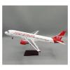 Scale Aircraft 47CM for A320 Virgin America Model Metal 320 Aircraft Model Diecast Plane Model Simulated Scale Aircraft Suitable for Display(No Light) view 4