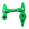BEAXTURBO Racing Upgrade Parts CNC Aluminum7075 Servo Steering Bell Crank Assembly for TRAXXAS XRT1/6 8S (Green) view 2