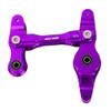 BEAXTURBO Racing Upgrade Parts CNC Aluminum7075 Servo Steering Bell Crank Assembly for TRAXXAS XRT1/6 8S (Purple) view 2