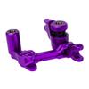 BEAXTURBO Racing Upgrade Parts CNC Aluminum7075 Servo Steering Bell Crank Assembly for TRAXXAS XRT1/6 8S (Purple) view 4