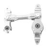 BEAXTURBO Racing Upgrade Parts CNC Aluminum7075 Servo Steering Bell Crank Assembly for TRAXXAS XRT1/6 8S (Silver) view 2