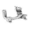 BEAXTURBO Racing Upgrade Parts CNC Aluminum7075 Servo Steering Bell Crank Assembly for TRAXXAS XRT1/6 8S (Silver) view 4
